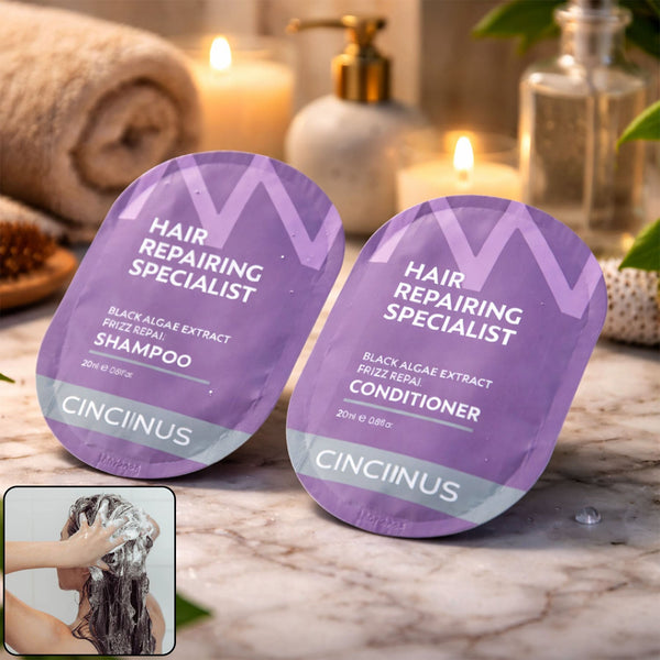Hair Repair Shampoo and Conditioner Combo Sachet Set (2 Pc, 20ML Each) - justgrabit.in | Just Grab It