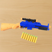 Shot Air Gun Toy with Scope and 8 Soft Foam Bullets Set - justgrabit.in | Just Grab It