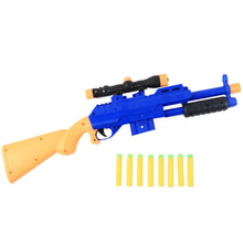 Shot Air Gun Toy with Scope and 8 Soft Foam Bullets Set - justgrabit.in | Just Grab It
