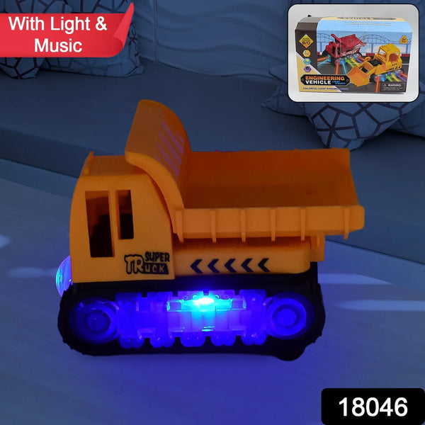 Engineering Vehicle Toys for Kids - Self - Driving Super Dump Truck Toy | Self - Driving Trucks, Engineering truck Electric Vehicle Toys boys birthday gift toys (1 Pc) - Justgrabit Inc.