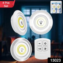LED Light Under Closet Battery Powered Closet Wall Lamp with Remote Control Bedroom Kitchen Set of 3 LED Lights And 1 Remote Control (Battery Not Included) - Justgrabit Inc.