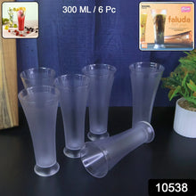 Supermom Plastic Faluda Matt Glass Set (300ML / 6 Pc) - Justgrabit Inc.