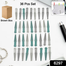 36Pcs MULTIPURPOSE PLASTIC CLOTH HANGING PEGS / CLIPS - 36 PCS - justgrabit.in | Just Grab It
