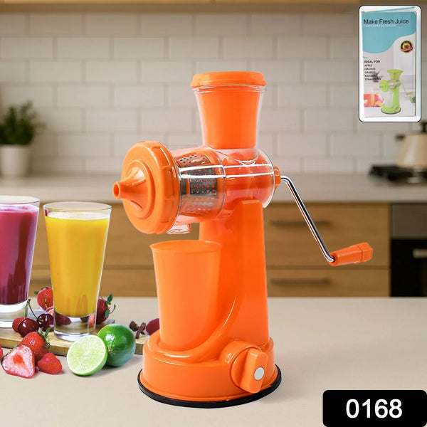 Manual Fruit Vegetable Juicer with Juice Cup and Waste Collector - Justgrabit Inc.