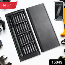 Aluminium 24 in 1 Precision Screwdriver Set, Screwdriver Tool Set (24 Pcs Set) - justgrabit.in | Just Grab It