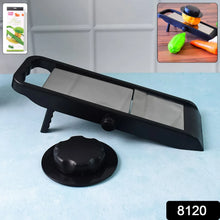 Supermom Adjustable Plastic Slicer, 1 - Piece, Black / Silver - Justgrabit Inc.