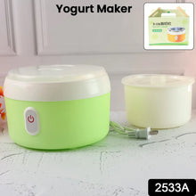 Green Electric Yogurt Maker used in all kinds of household and kitchen places for making yoghurt. - Justgrabit Inc.