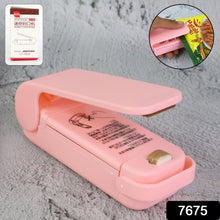 Mini Plastic Bag Sealer – Portable Heat Sealing Machine (Battery Operated / 1 Pc) - justgrabit.in | Just Grab It