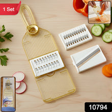 Multifunctional Vegetable Cutter Set with Interchangeable Blades - justgrabit.in | Just Grab It