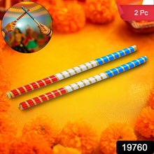 Traditional Decorative Dandiya Sticks Pair for Navratri, Garba (2 Pc) - justgrabit.in | Just Grab It