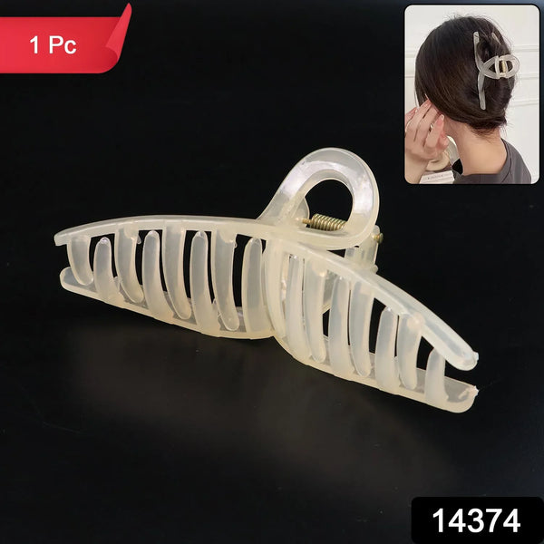 Big Plastic Hair Claw Clips Strong Clips (1 Pc / Mix Color), Hair accessories - Justgrabit Inc.