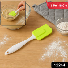 Silicone Cooking Spatula for Baking (1 Pc / 18 Cm / Mix Color) - justgrabit.in | Just Grab It