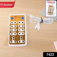 Extension Board 220V 10 Way Extension Board - Justgrabit Inc.