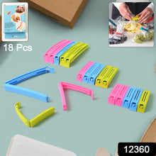 Multipurpose Plastic Pouch Sealer Clips (18 Pc) - justgrabit.in | Just Grab It