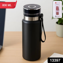 Double Stainless Steel Wall Flask Vacuum Insulated Water Bottle (800 ML) - justgrabit.in | Just Grab It