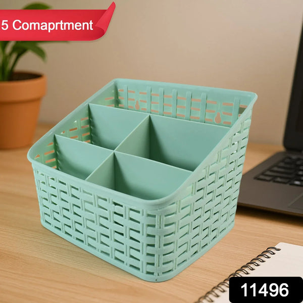 Apex Premium Multipurpose Divider Holder with 5 - Section Compartments - Justgrabit Inc.