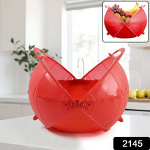 Plastic Revolving Multi Functional Rice, Vegetable Fruit Wash Basket Bowl - Justgrabit Inc.