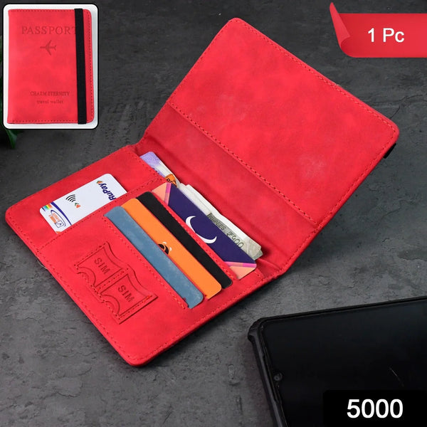 Premium Multifunction Travel Passport Holder & Wallet (15x11cm / 1 Pc) - Justgrabit Inc.