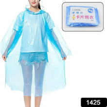 Plastic pocket sized Raincoat, Reusable Free Size Raincoat - Justgrabit Inc.