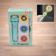 Mini Slide Projector for Kids with 3 Slide and Animated Pattern Learning Toy - justgrabit.in | Just Grab It