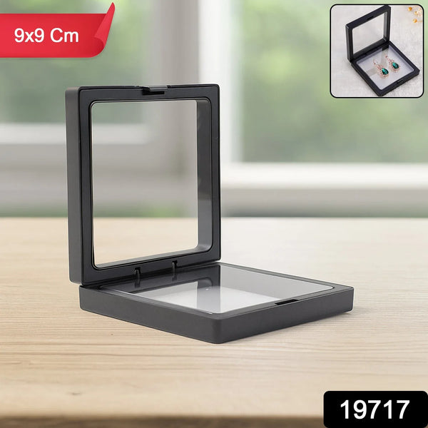 Transparent Jewellery Display Box (9x9 cm / 1 Pc) - justgrabit.in | Just Grab It