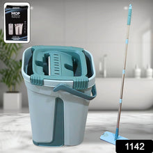 Scratch Cleaning Mop with 2 in 1 Self Clean Wash Dry Hands Free Flat Mop - Justgrabit Inc.