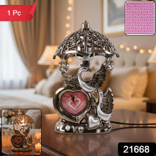 Decorative Swan Couple Table Lamp (1 Pc) - justgrabit.in | Just Grab It