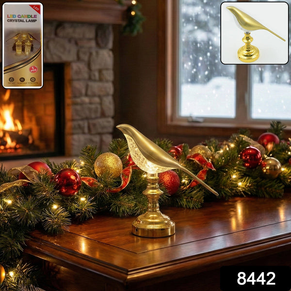 Sparrow led Table Lamp Crystal Decoration Lamp Soft Light & Energy Saving Lamp (1 Pc) - justgrabit.in | Just Grab It