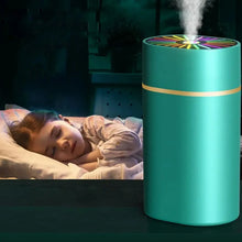 Humidifiers For Bedroom, Small Humidifier With Colorful Light Effect, Mini Desk / Car Humidifier with Colorful Light - justgrabit.in | Just Grab It