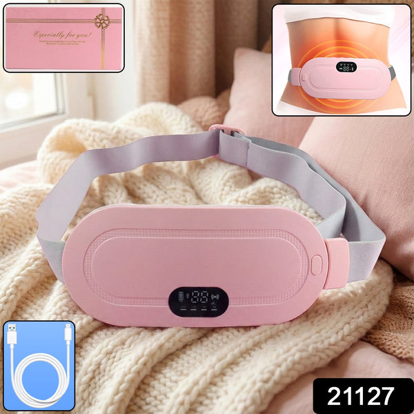 Electric Rechargeable Heating Belt for Waist & Abdomen (1 Pc) - justgrabit.in | Just Grab It