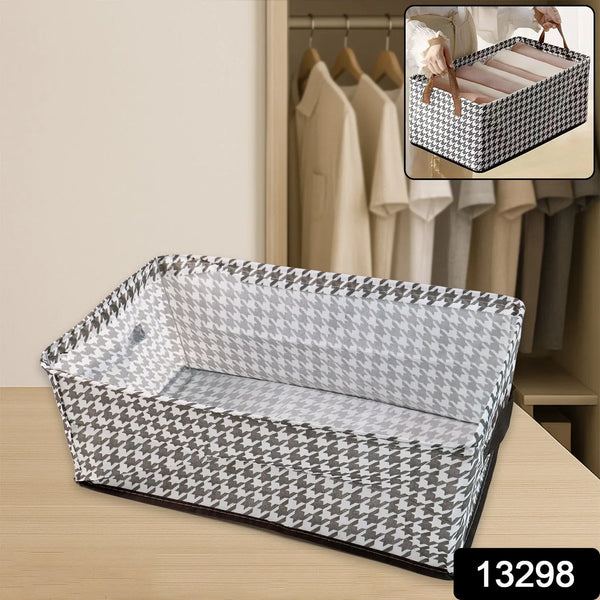 Cloth storage baskets, closet storage bins (42×28 Cm) - justgrabit.in | Just Grab It