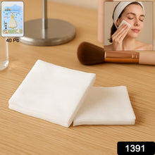 Cotton Makeup Remover Pads for Women Girls (Pack of 40) - justgrabit.in | Just Grab It
