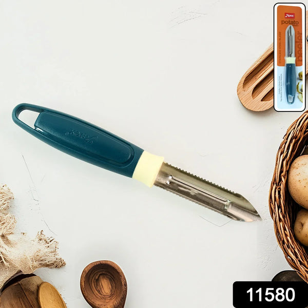 Apex Stainless Steel Blade Potato Peeler (1 Pc) - Justgrabit Inc.