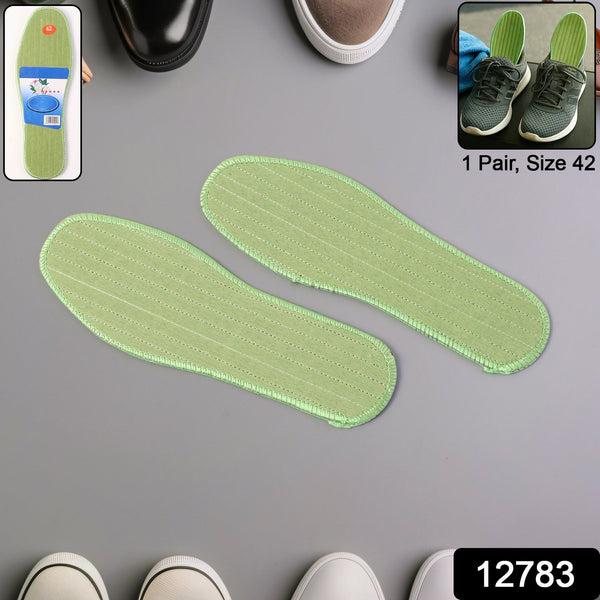 Premium Comfort Shoe Insoles for Daily Foot Support Size 42 (1 Pair / Mix Design) - justgrabit.in | Just Grab It