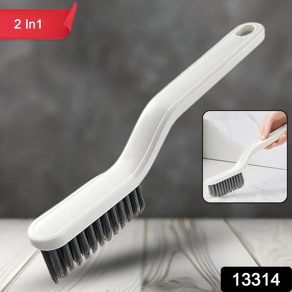 Multifunctional Floor Gap Brush, 2 in 1 Cleaning Brush (1 Pc) - justgrabit.in | Just Grab It