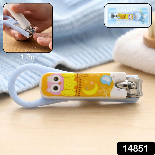 Cute Cartoon Owl Design Baby Nail Clipper (1 Pc) - justgrabit.in | Just Grab It