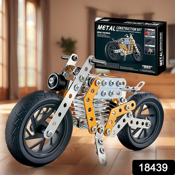 Metal DIY Bike Building Blocks for Kids (bike 162 pc of Bike Tool / 1 Set】 - justgrabit.in | Just Grab It
