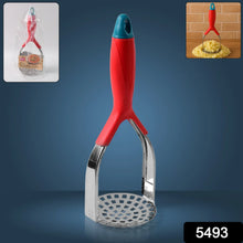 Supermom Kitchen Food Masher | Heavy Duty Masher for Fruits, Veggies & Potatoes | Soft Grip Handle (1 Pc) - Justgrabit Inc.