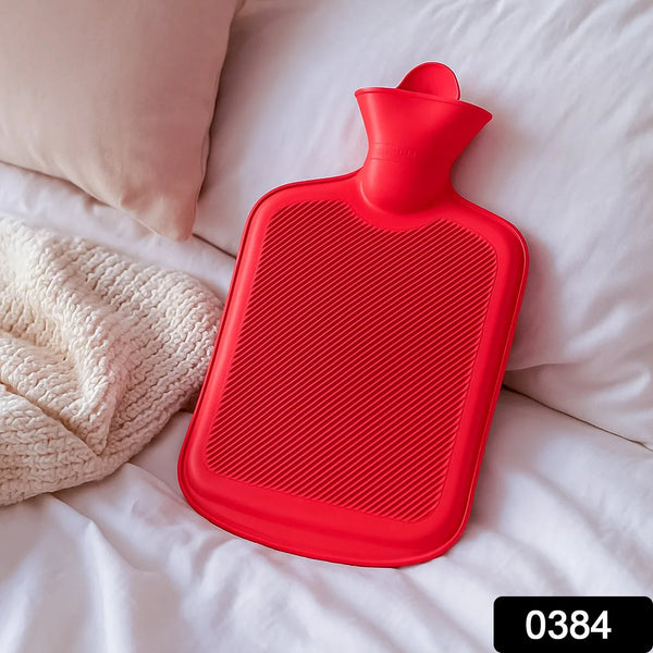 Rubber Hot Water Heating Bag for Pain Relief (Large) - justgrabit.in | Just Grab It