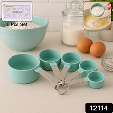 Stainless Steel and Plastics Measuring Cups (5 Pcs Set) - justgrabit.in | Just Grab It