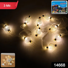 Decorative Metal Ball LED String Light (3 Meter ) - Justgrabit Inc.