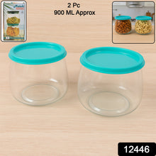 Airtight Storage Containers Set Approx 900ML (2 Pc) - justgrabit.in | Just Grab It