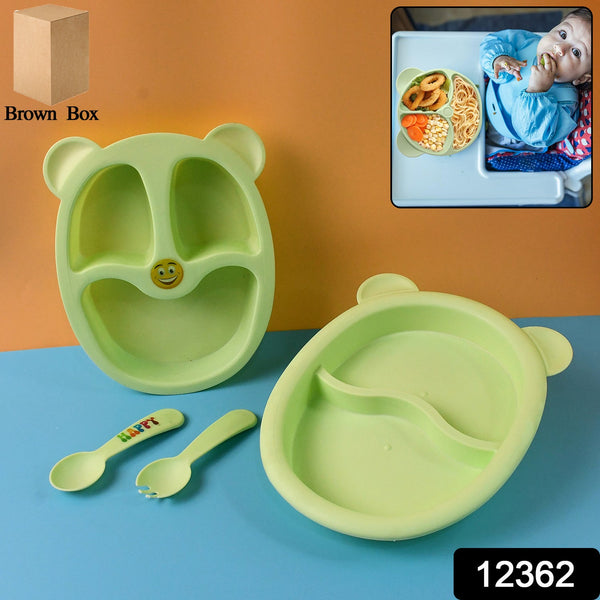Premium 4 - Piece Kids Mealtime Feeding Set - justgrabit.in | Just Grab It