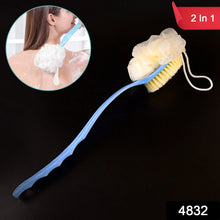 2in1 Bath Brush With Long Handle - justgrabit.in | Just Grab It