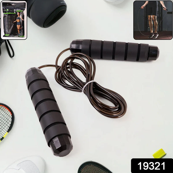 High - Speed Skipping Rope with Foam Padded Handles (1 Pc) - justgrabit.in | Just Grab It