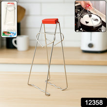 Heavy - Duty Stainless Steel Kitchen Dish Plate Bowl Vessel Gripper Tong (1 Pc) - justgrabit.in | Just Grab It