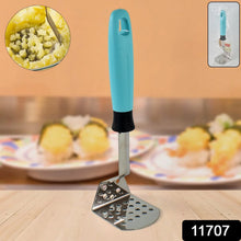 Apex L - Handle Stainless Steel Potato Masher Ergonomic Grip (1 Pc) - Justgrabit Inc.