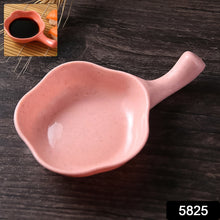Mini Flower - Shaped Sauce Dish with Handle - justgrabit.in | Just Grab It