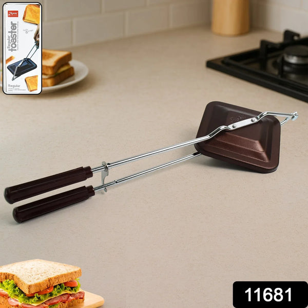 Apex Regular Non - Stick Flame - Based Sandwich Toaster - Justgrabit Inc.