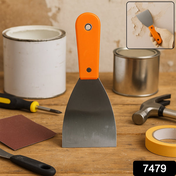 Putty Knife Set with Soft Rubber Handle (1 Pc) - justgrabit.in | Just Grab It